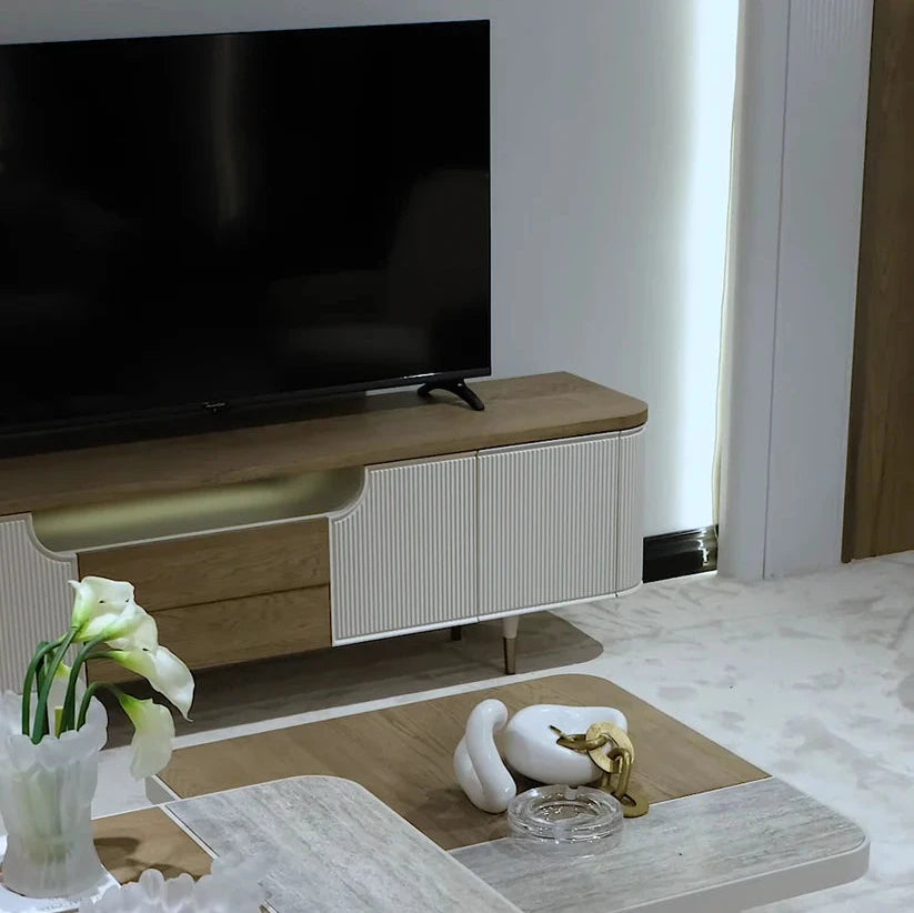 Harmony TV Stand with Storage – Luxe Life Furniture