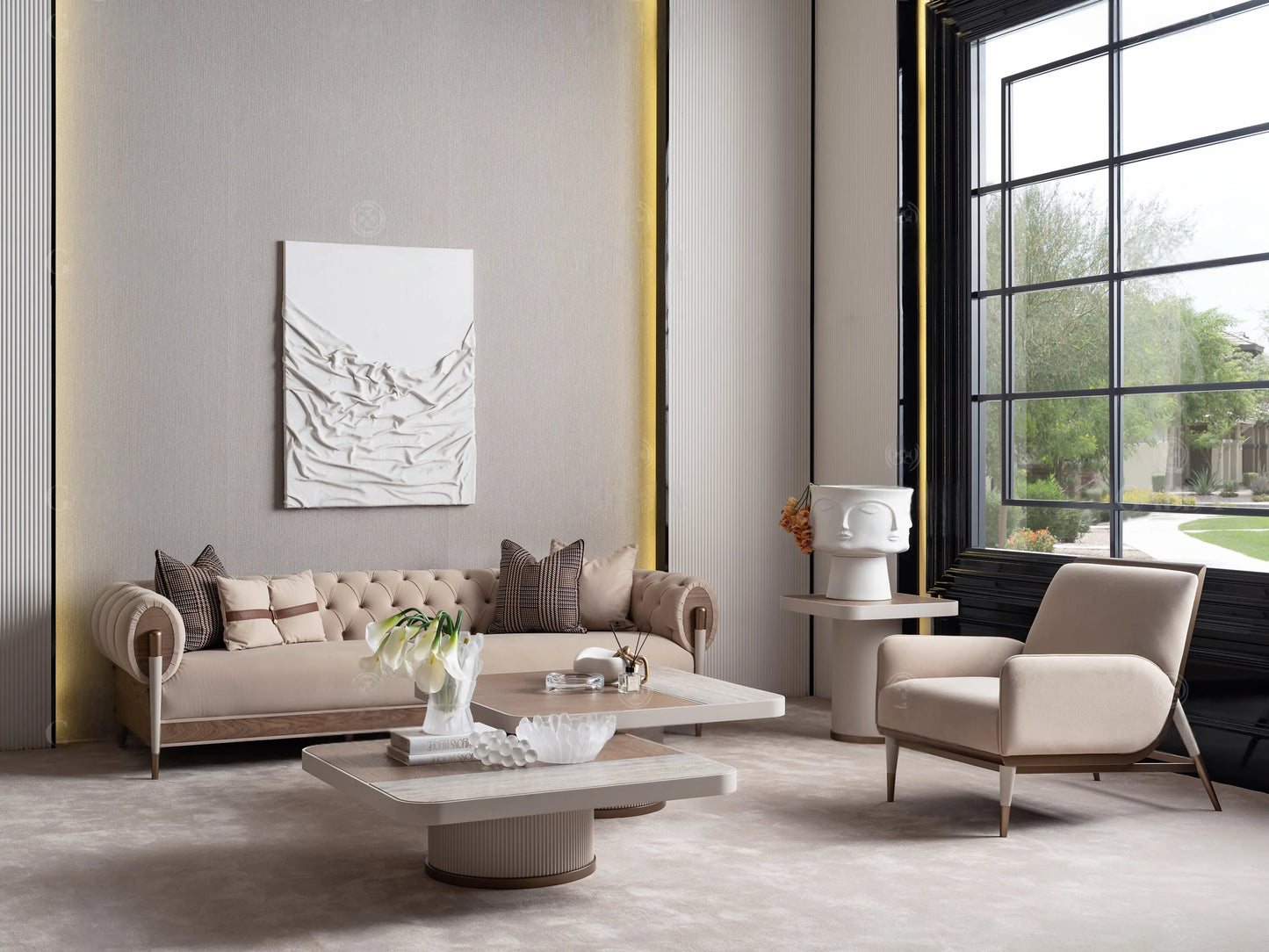 Harmony Armchair - Modern Elegance | Luxe Life Furniture