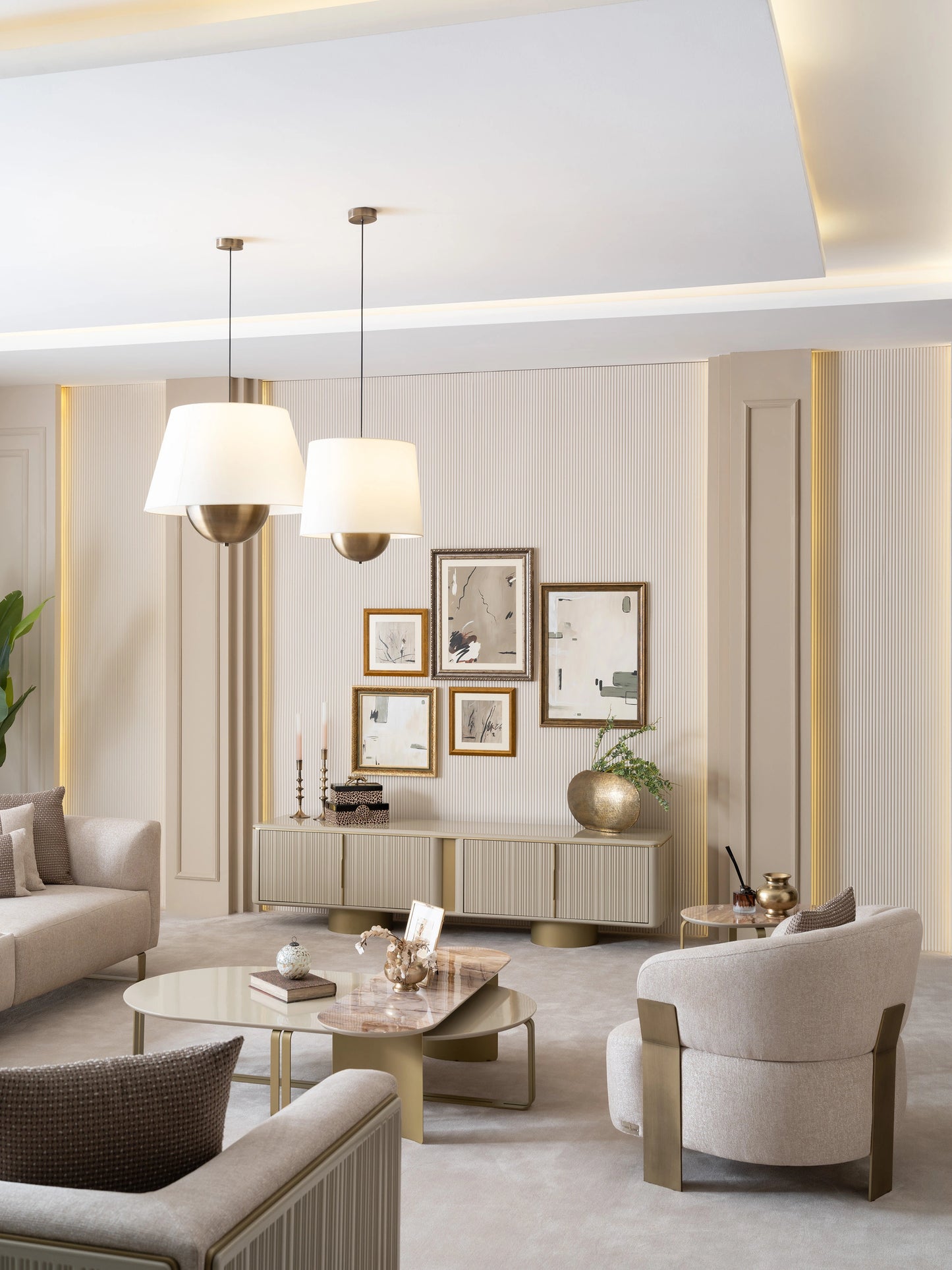 Massimo Comfortable Sofa Set -Modern Design | Luxe Life Furniture