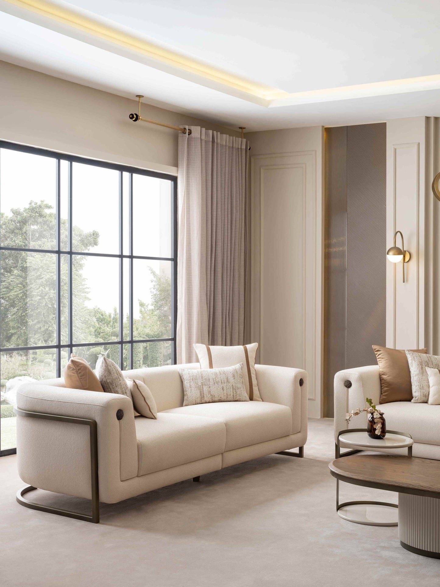 Mocha 4 Seater Sofa