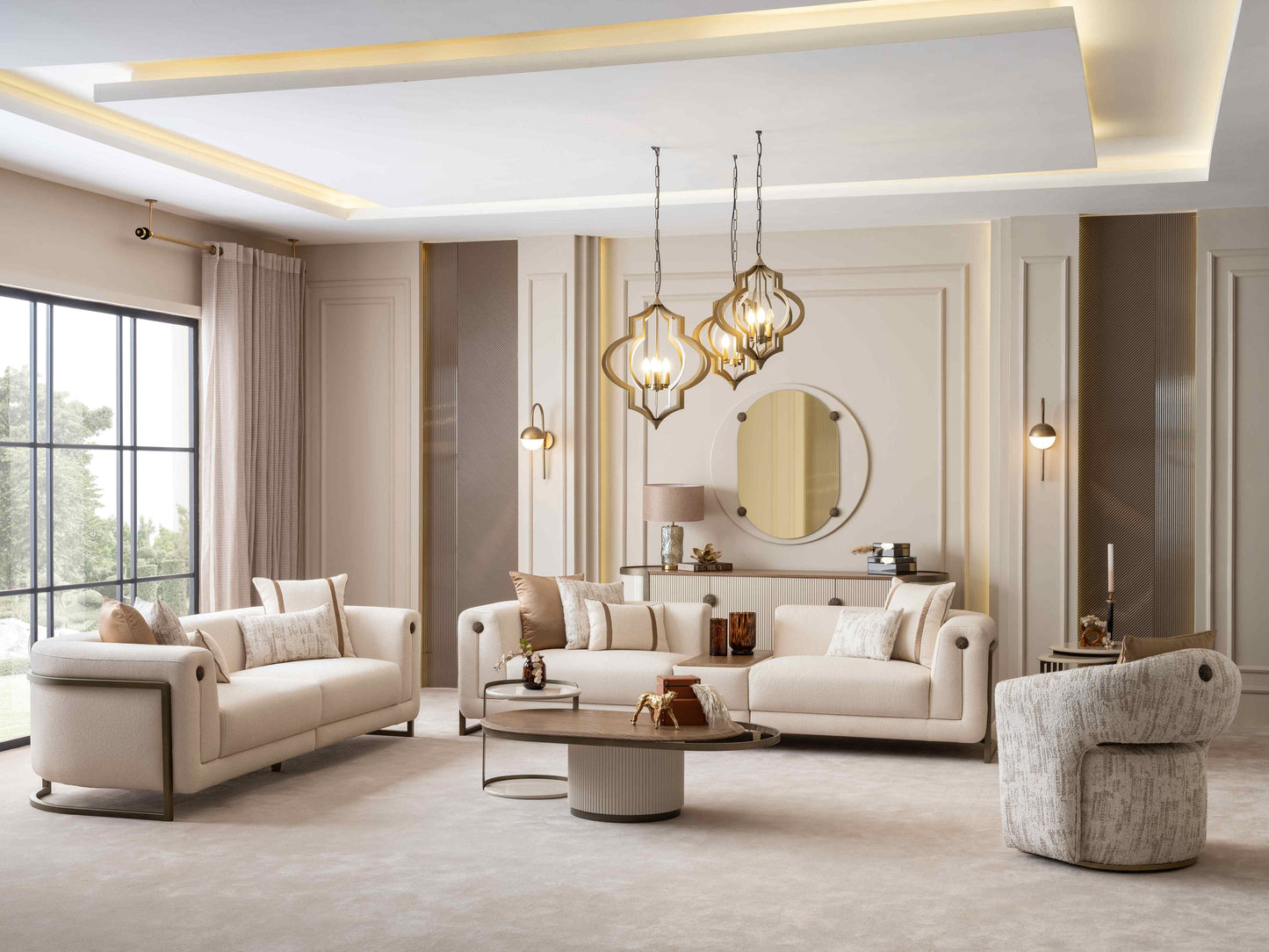 Mocha 2 Seater Sofa