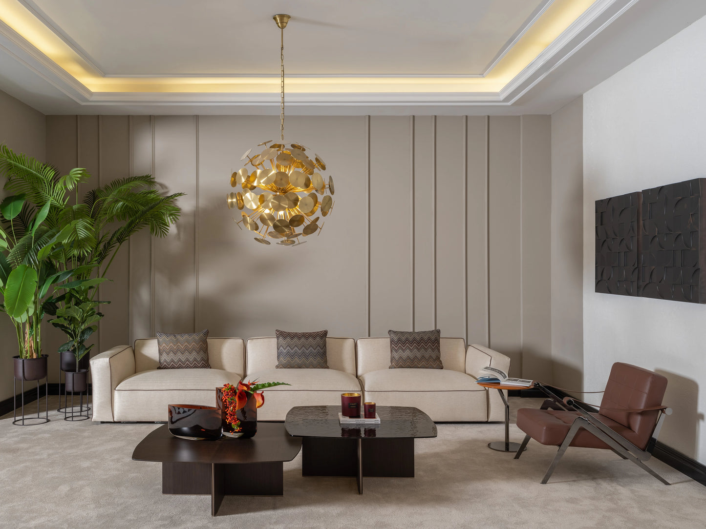 Moka sofa set contain left arm,right arm and armchair