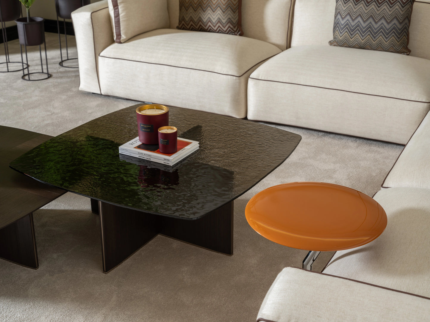 Moka sofa set lower part views