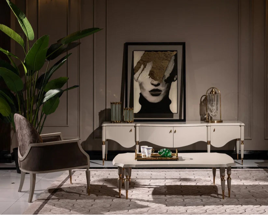 Monaco Luxury TV Stand with Doors & Storage – Luxe Life Furniture
