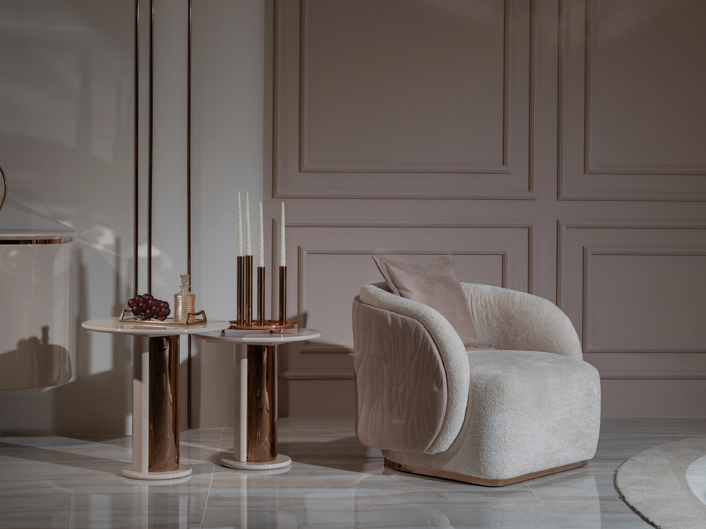 Aura Sofa Set :Luxe Life Furniture