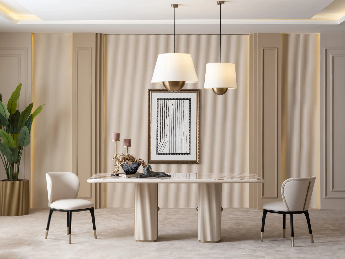 Nobel Dining Set: Modern Kitchen Furniture | Luxe Life Furniture