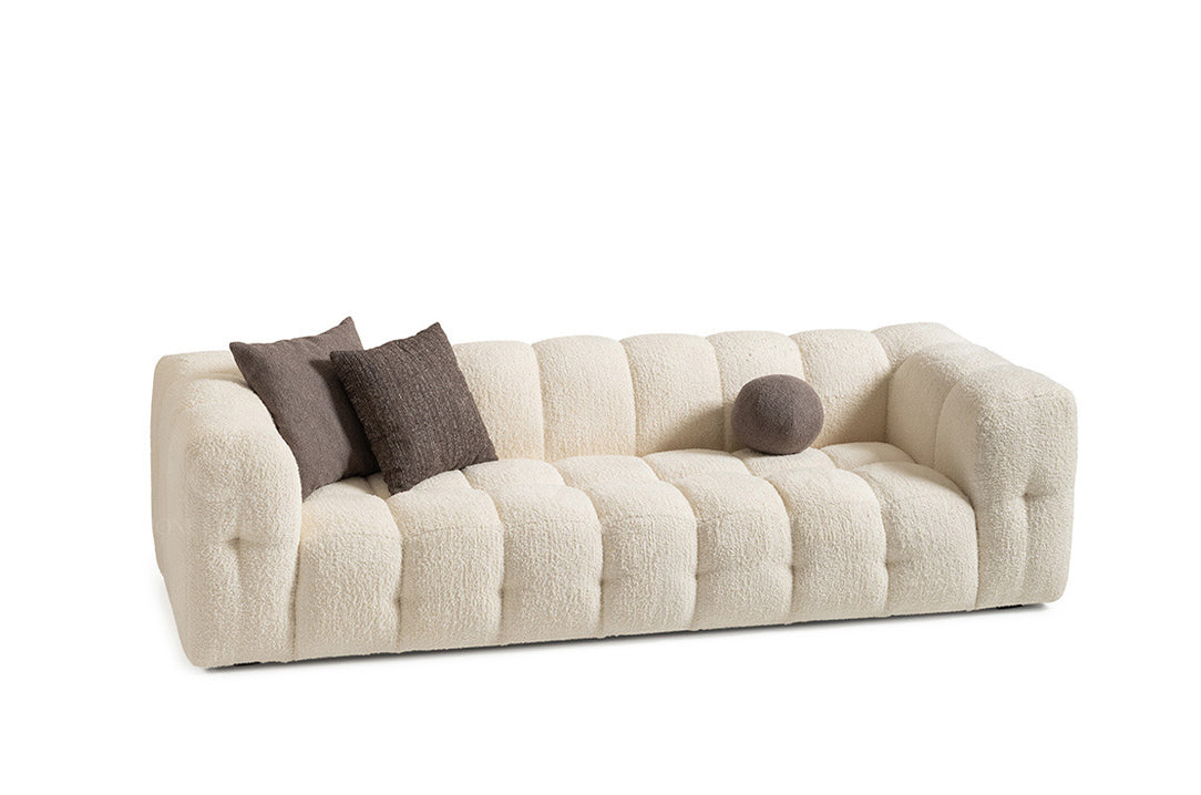 Unwind in Modern Luxury: Puffin 3 Seater Sofa