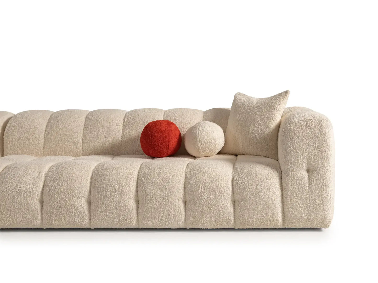 Plush Comfort & Modern Style: Puffin L-Shape Sofa
