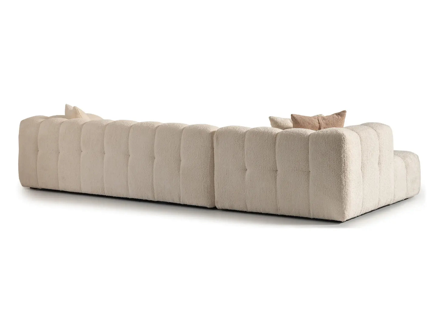 Plush Comfort & Modern Style: Puffin L-Shape Sofa