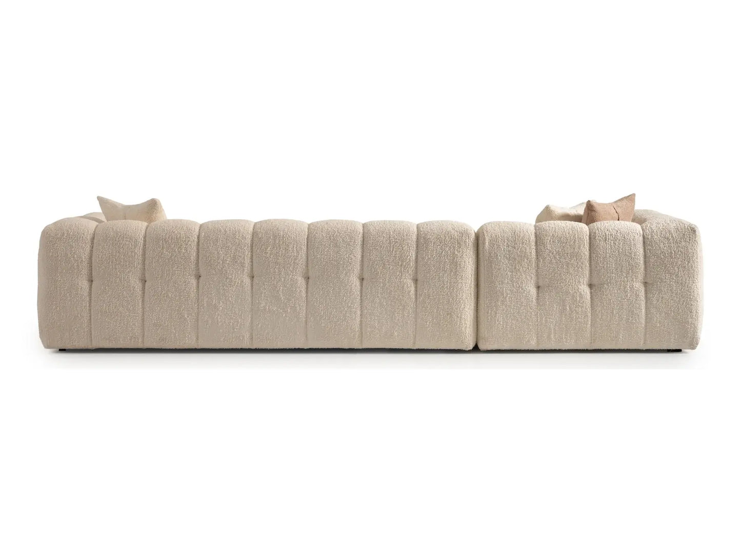 Plush Comfort & Modern Style: Puffin L-Shape Sofa