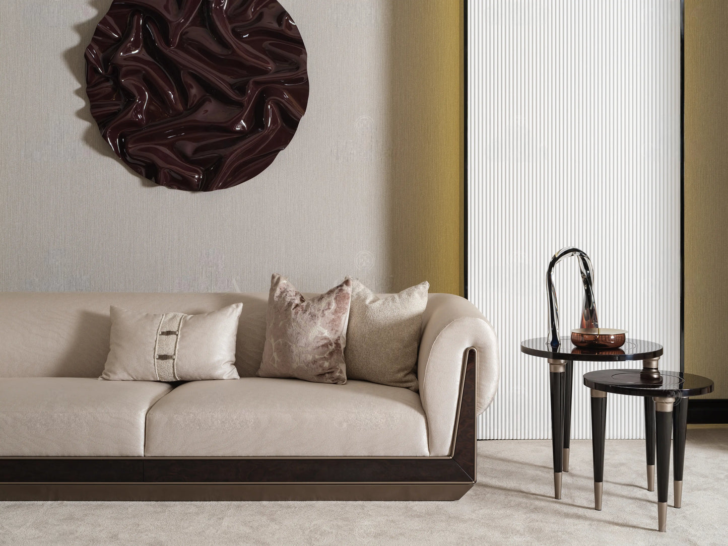 Senato Dining Set - Nesting tables items