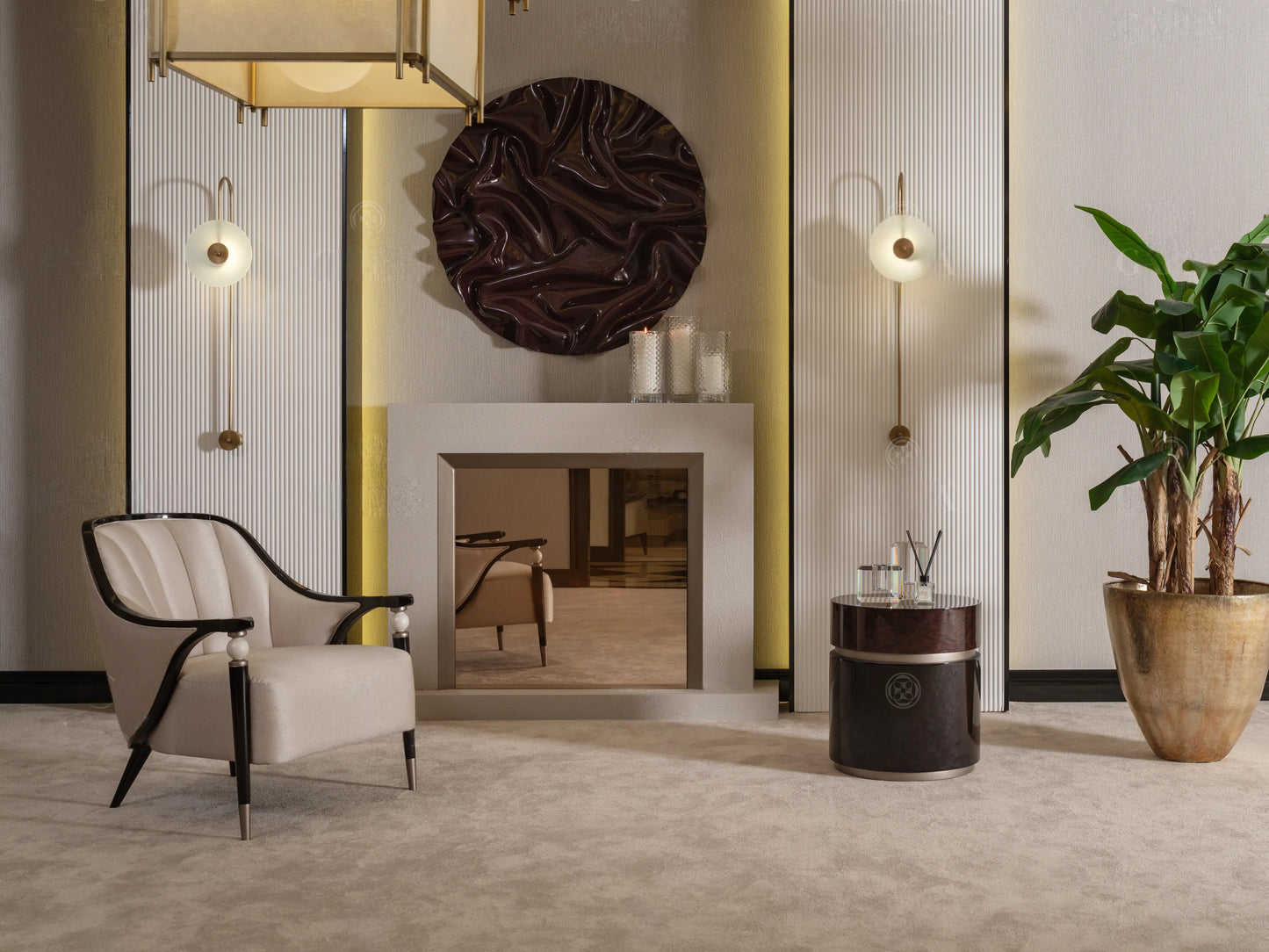 Senato Dining Set - side tables items