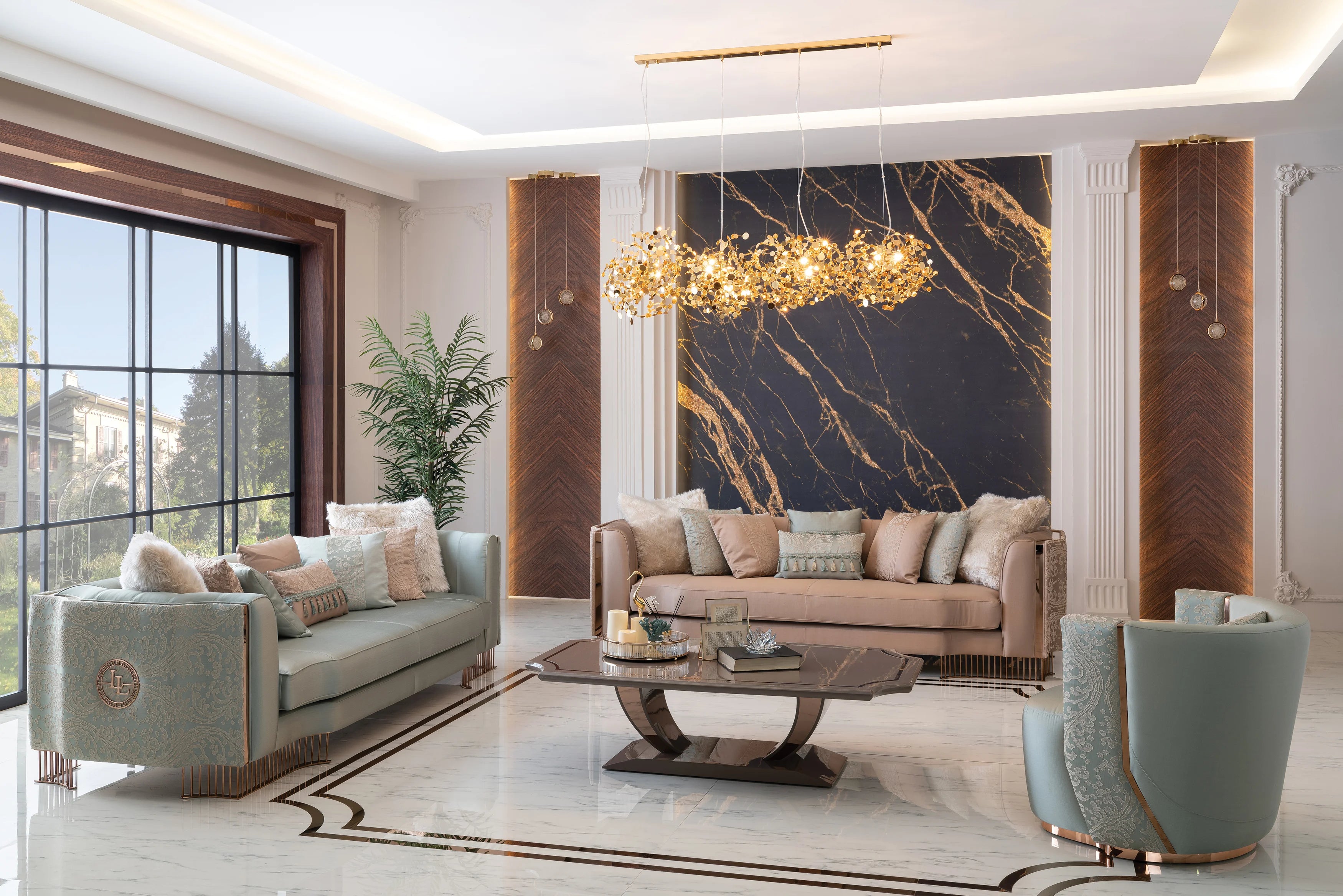 Sevilla Sofa Set Luxury and Comfort Sofa Luxe Life Furniture