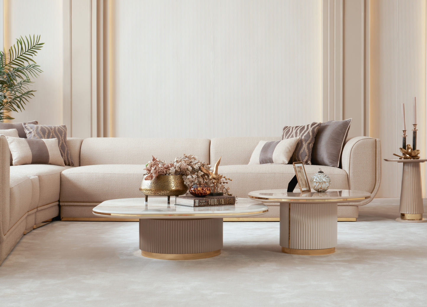 Small Corner Couch: Oscar Sofa Collection by Luxe Life Furniture