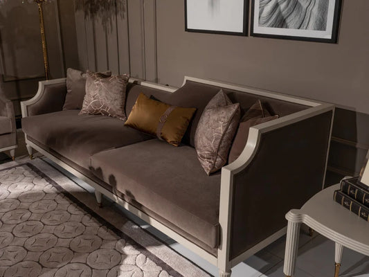 Monaco Wooden Frame 4 Seater Sofa Monaco Wooden Frame 4 Seater Sofa