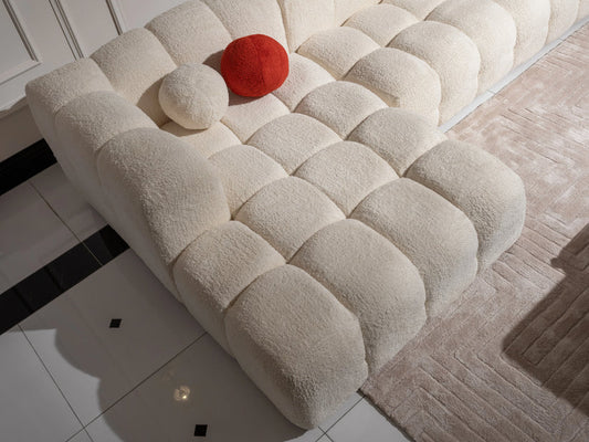 Plush Comfort & Modern Style: Puffin L-Shape Sofa Plush Comfort & Modern Style: Puffin L-Shape Sofa