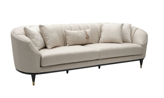 Braga 4 Seater Sofa Fabric Frame
