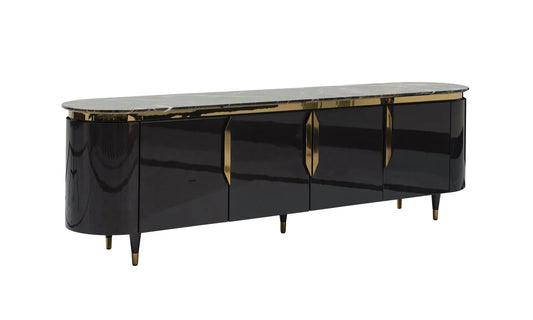 Braga TV Stand with Enclosed Storage – Luxe Life Furniture Braga TV Stand with Enclosed Storage – Luxe Life Furniture