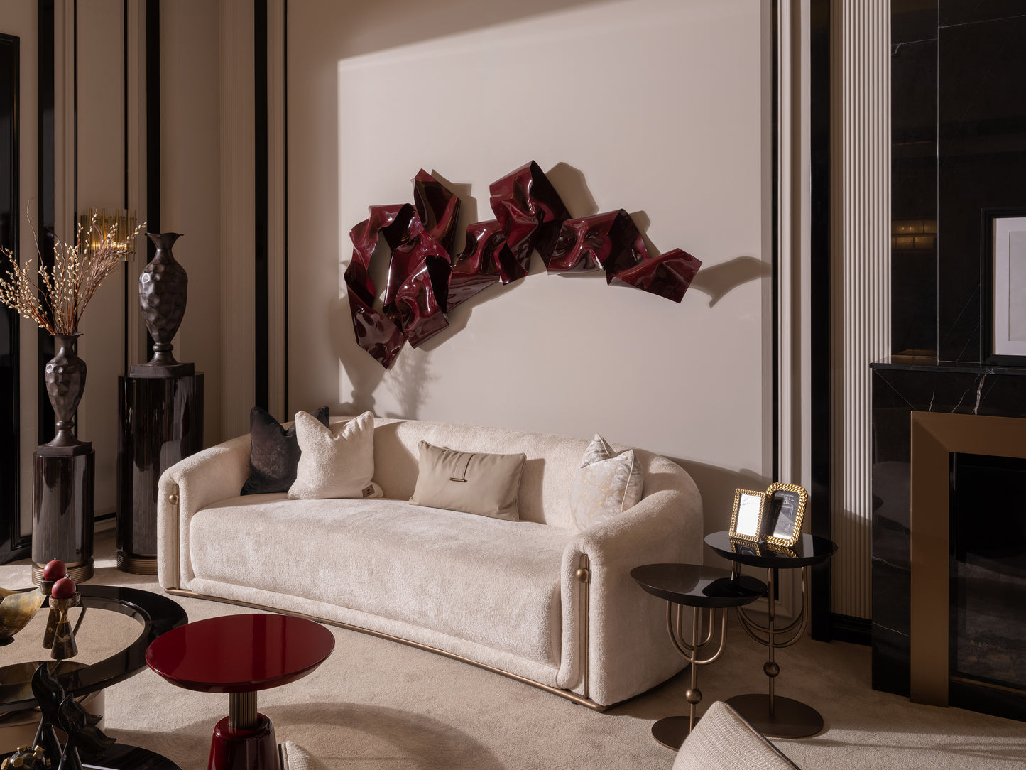 Zenith Dining Set – Modern Luxury Dining Room Furniture with Artistic Accents