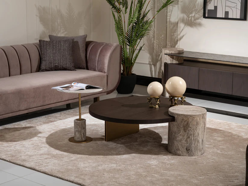 Marmo TV Stand with Drawers & Storage – Luxe Life Furniture