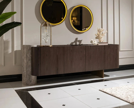 Marmo Sideboard - Modern Wooden Storage Unit – Luxe Life Furniture