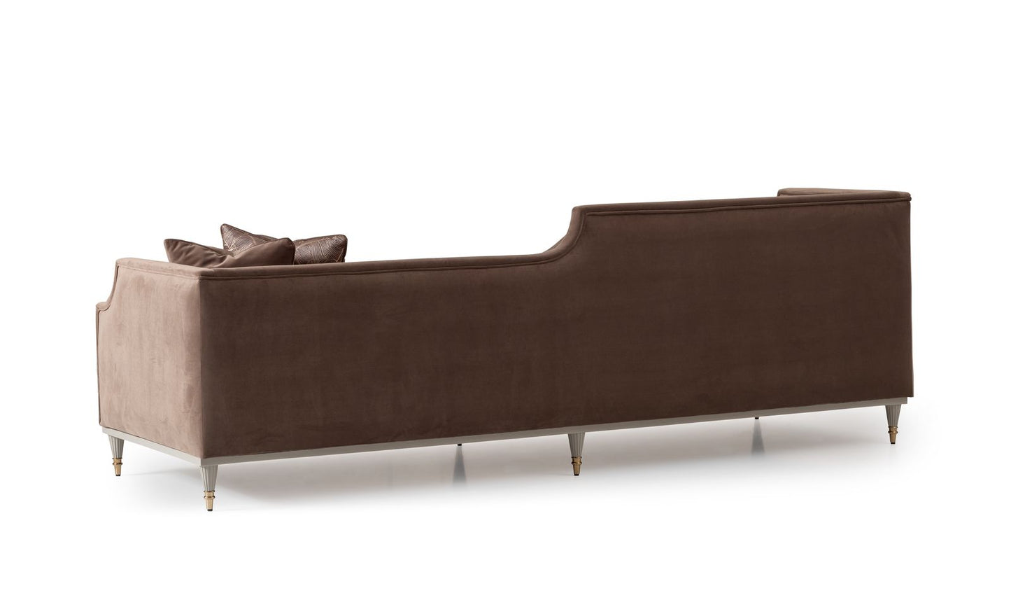 Monaco Fringed 3 Seater Sofa