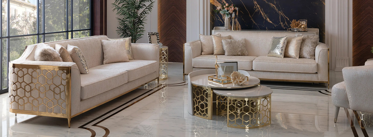 3 Seater Sofas UK | Style & Comfort – Luxe Life Furniture