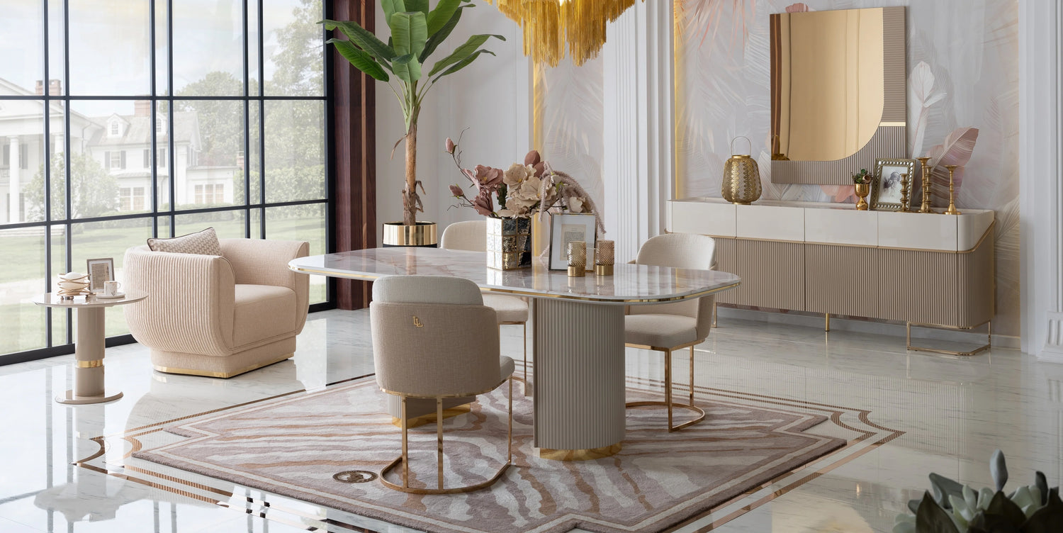 Luxury Dining Sets for Elegant Dining – Luxe Life Furniture Luxury Dining Sets for Elegant Dining – Luxe Life Furniture