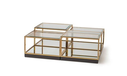 Parma Modern Glass Coffee Table – Luxe Life Furniture Parma Modern Glass Coffee Table – Luxe Life Furniture