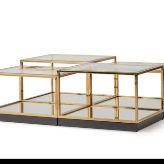 Parma Modern Glass Coffee Table – Luxe Life Furniture