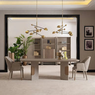 Milano Dining Chair: Comfort & Modern Style (Customizable Colors) :Luxe Life Furniture