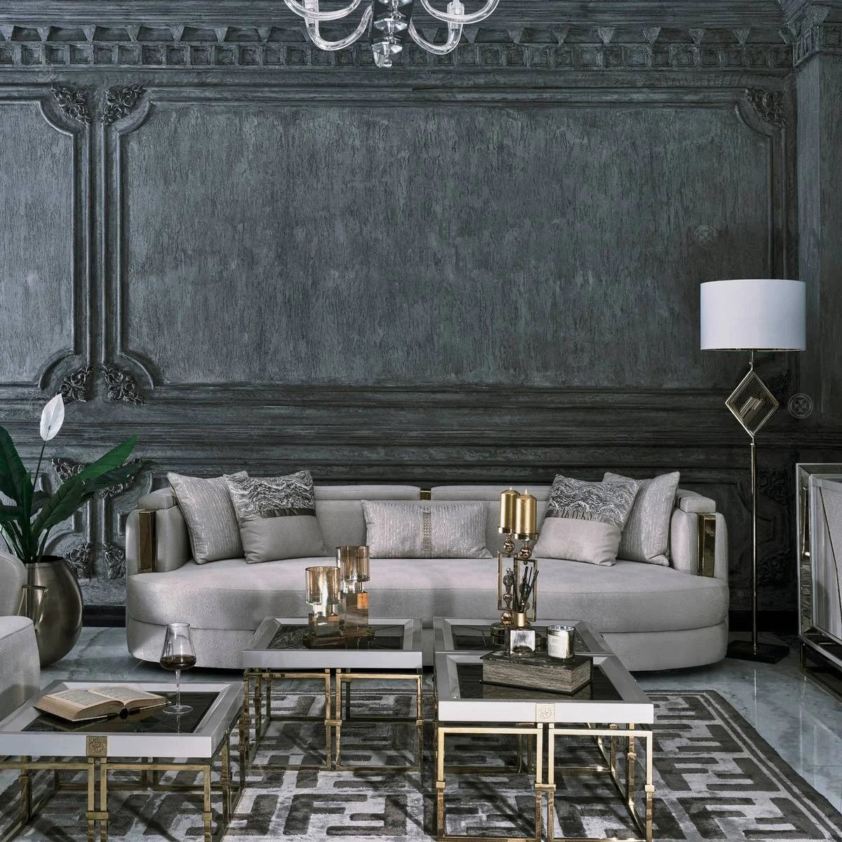 Como 2 Seater Sofa Curved