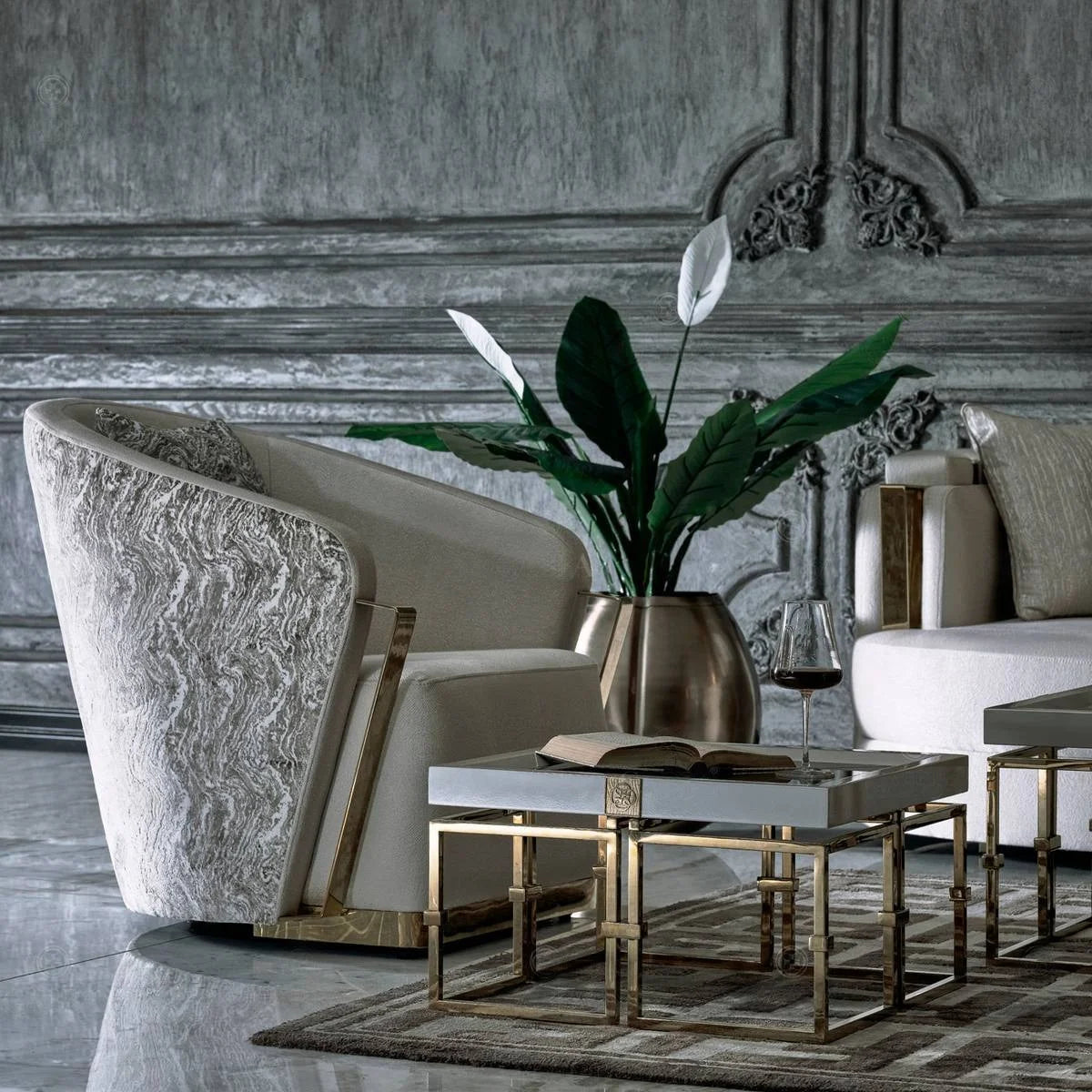 Como Armchair: Luxe Life Furniture