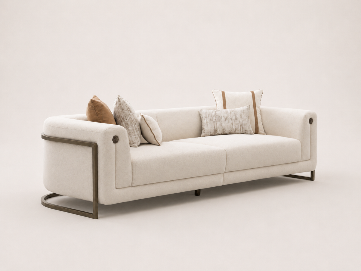 Mocha 3 Seater Sofa