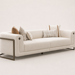 Mocha 3 Seater Sofa