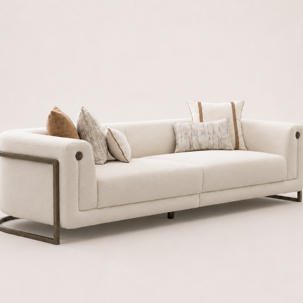 Mocha 3 Seater Sofa