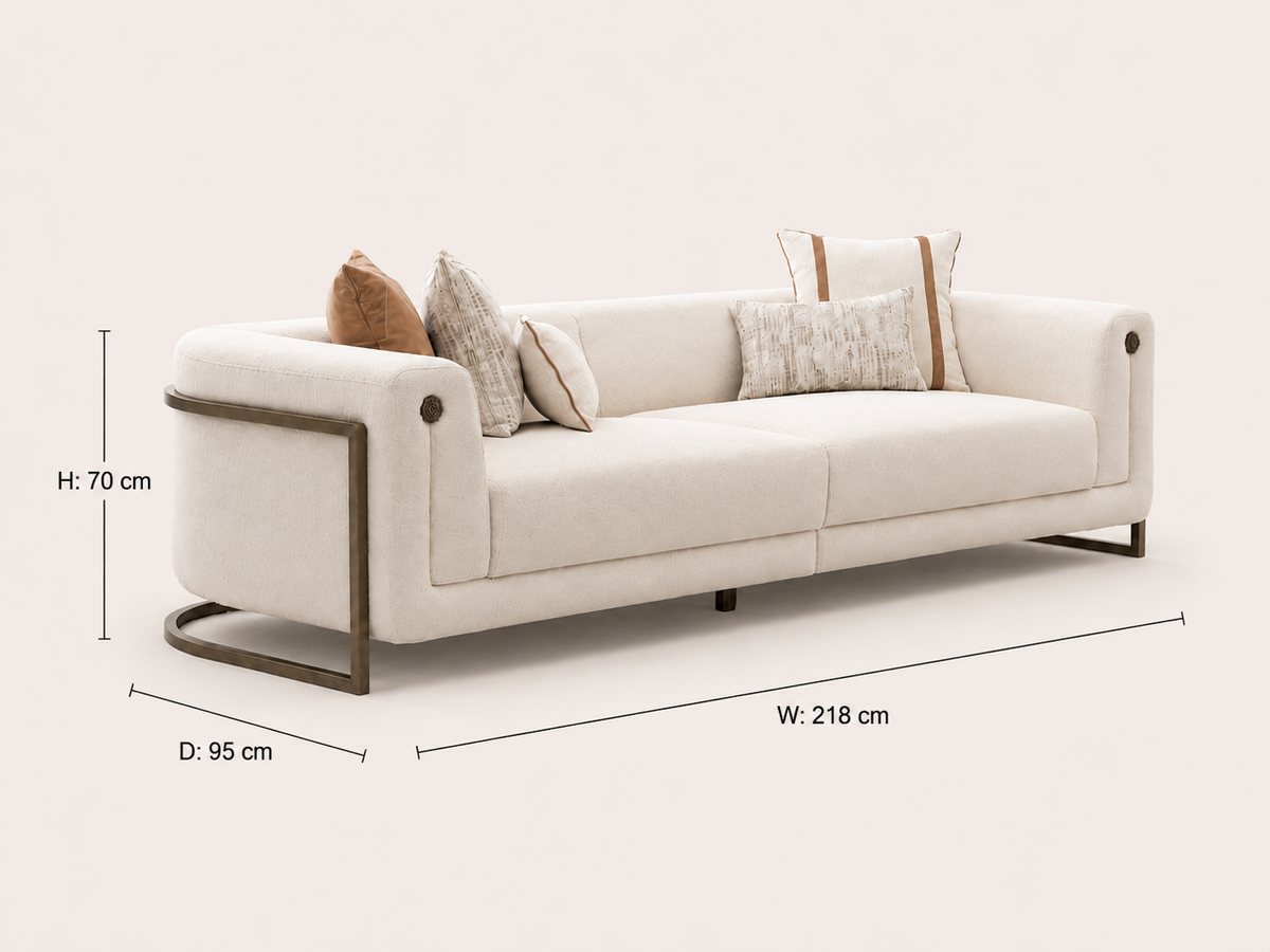 Mocha 2 Seater Sofa