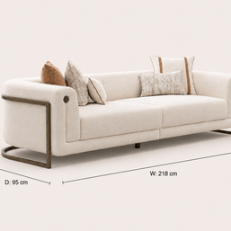 Mocha 2 Seater Sofa