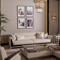 4 Seater nesting table,coffee tables parts ,nesting table of the Galante Sofa Set, in a living room setting
