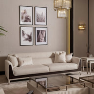 4 Seater nesting table,coffee tables parts ,of the Galante Sofa Set, in a living room setting