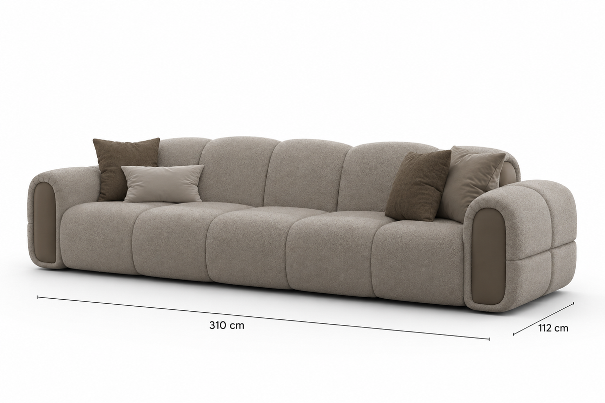 Buma 4 Seater Sofa