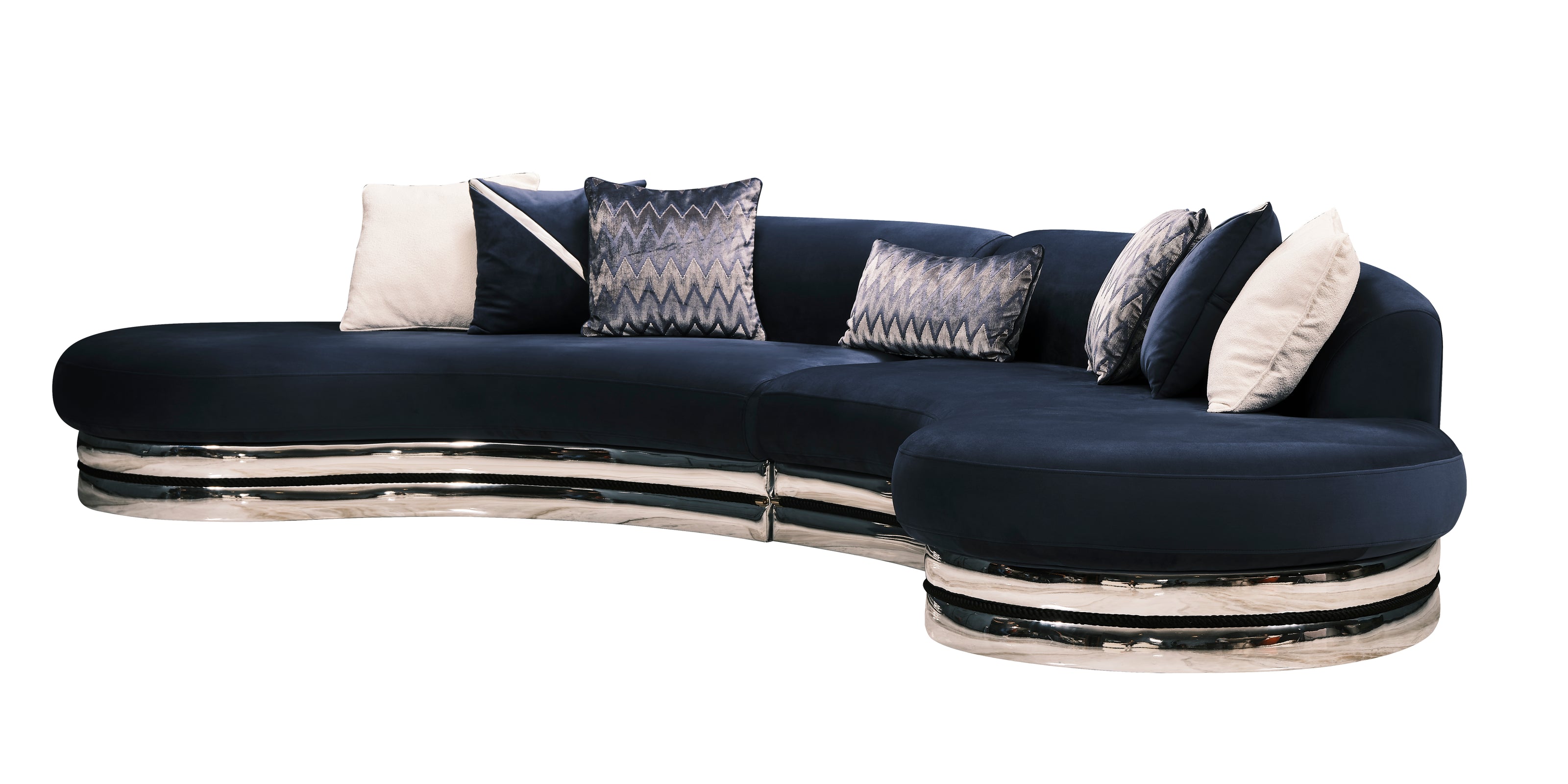Ferre Curved 5 Seater Sofa