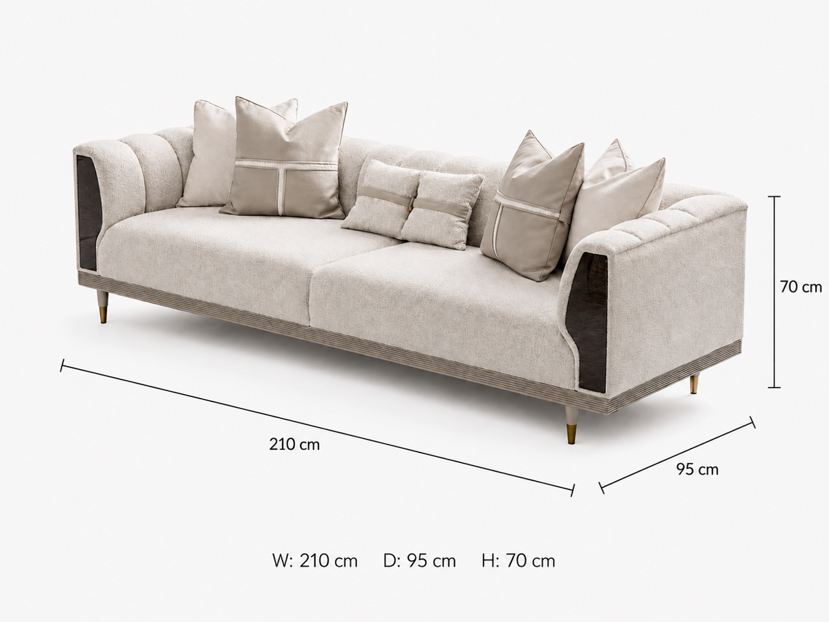 Ecrue 2 Seater Sofa