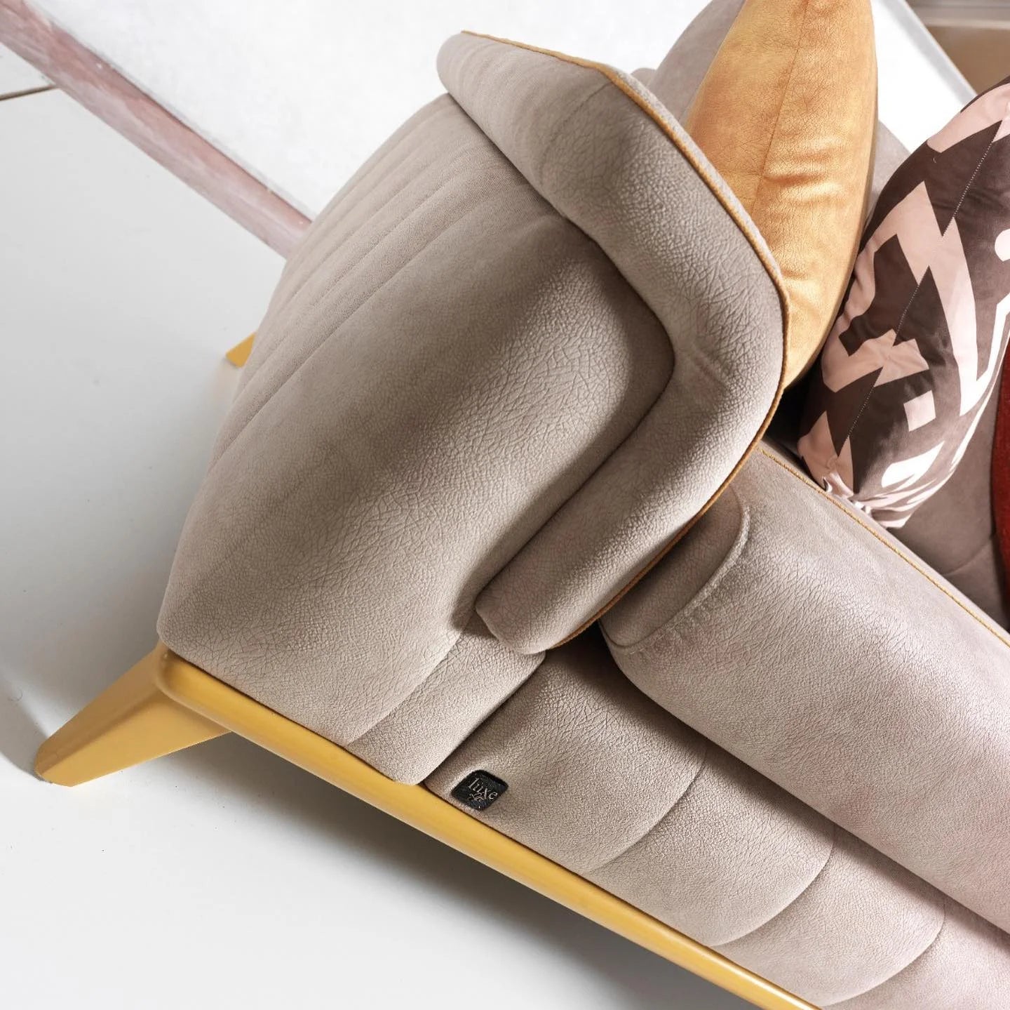 Soft Corner Sofa:Luxe Life Furniture