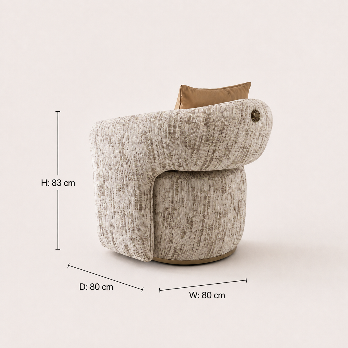 Mocha Armchair
