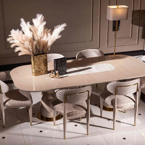 Luxe Life Furniture: Braga Dining Chair. Modern design for a luxurious dining experience. 