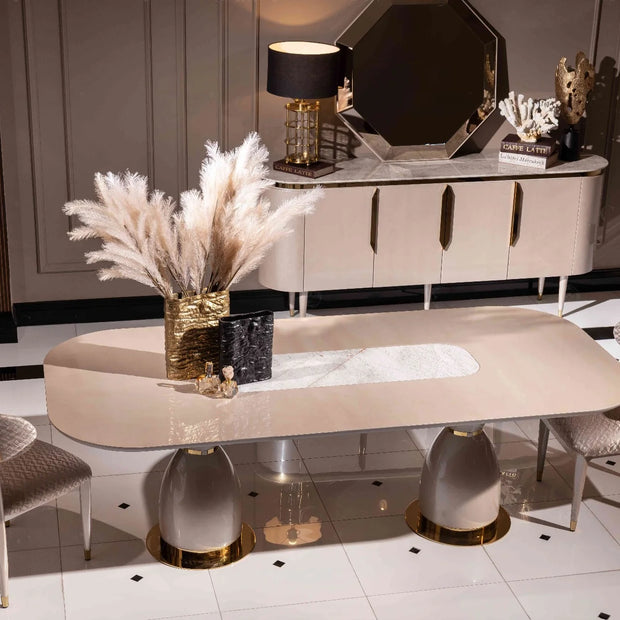 Braga Dining Set: Luxe Life Furniture