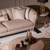 Braga 3 Seater Sofa Fabric Frame