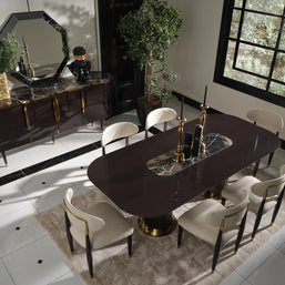 Braga Dining Set: Luxe Life Furniture
