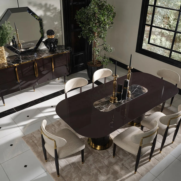 Braga Dining Set: Luxe Life Furniture
